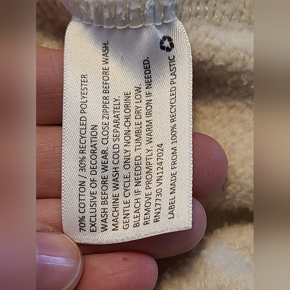 LEGO Target Women's Multicolor Color Block Stripe Zip-Up Sweatshirt Jacket Sz L - Picture 5 of 6